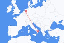 Flyrejser fra Crotone, Italien til Duesseldorf, Tyskland