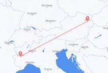 Flights from Vienna to Turin