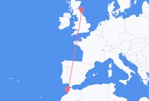 Flights from Rabat, Morocco to Newcastle upon Tyne, England