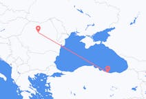 Vluchten van Târgu Mureș naar Giresun