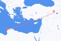 出发地 利比亚出发地 班加西目的地 土耳其穆什的航班