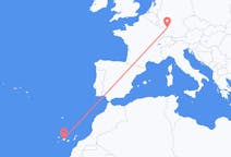 Flyg från Karlsruhe, Tyskland till Teneriffa, Spanien