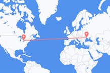 Flyreiser fra London, Canada til Odessa, Ukraina