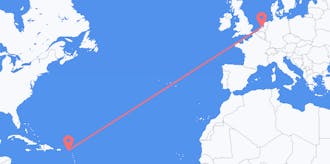 Flights from Sint Maarten to the Netherlands