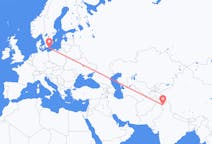 Flights from Srinagar, India to Bornholm, Denmark