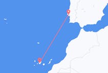 Flyreiser fra Lisboa, Portugal til Tenerife, Spania