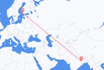 Flights from Ranchi, India to Turku, Finland