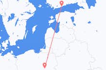 Flyrejser fra Warszawa til Helsinki