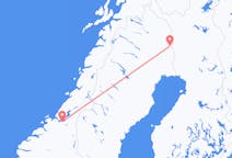 Flyg från Pajala till Trondheim