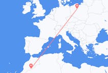 Flights from Zagora, Morocco to Bydgoszcz, Poland