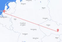 Flug frá Brno, Tékklandi til Rotterdam, Hollandi