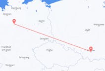 Flug frá Kraká, Póllandi til Hannover, Þýskalandi