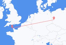 Flights from Alderney, Guernsey to Zielona Góra, Poland