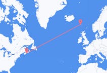 Vols d’Halifax, le Canada pour Sørvágur, îles Féroé