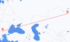 哈萨克斯坦出发地 巴甫洛達爾飞往哈萨克斯坦目的地 索菲亞的航班