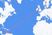 Flyreiser fra Santa Marta, Colombia til Oslo, Norge