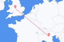 Flyrejser fra Birmingham, England til Verona, Italien