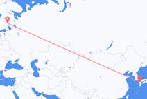 Flights from Fukuoka, Japan to Joensuu, Finland