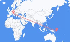 Flights from Kieta, Papua New Guinea to Venice, Italy