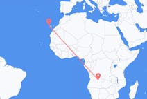 Flyreiser fra Luena, Angola til La Palma, Spania