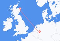 Flyg från Aberdeen, Skottland till Köln, Tyskland