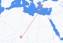 Flyreiser fra Kano, til Bodrum