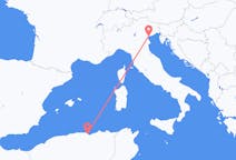 Flyrejser fra Béjaïa til Venedig