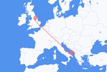 Flights from Brindisi, Italy to Nottingham, England