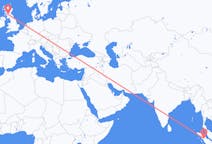 Flights from Siborong-Borong, Indonesia to Glasgow, Scotland