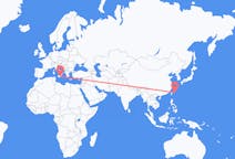 Flights from Ishigaki, Okinawa, Japan to Catania, Italy