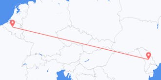 Flyg från Moldavien till Belgien