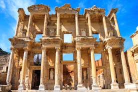 Per gli incrociatori: tour dell'antica Efeso dal porto di Kusadasi