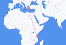 Flyreiser fra Mtwara, Tanzania til Iraklio, Hellas