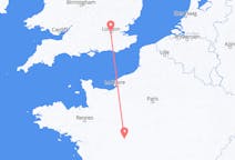 Flights from London, England to Tours, France