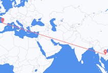 泰国出发地 乌汶府飞往泰国目的地 比亚里茨的航班