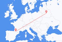 Flights from Lourdes, France to Minsk, Belarus