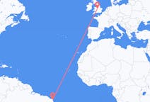 Flights from Natal, Brazil to Birmingham, England