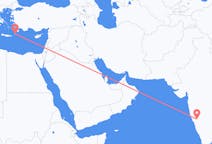 Flights from Hubli, India to Karpathos, Greece