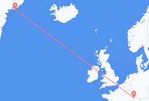 Flyg från Basel, Schweiz till Kulusuk, Grönland