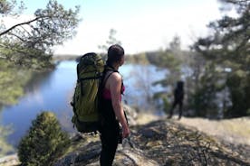 1天小组斯德哥尔摩自然夏季徒步旅行