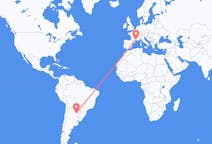Flyg från Corrientes, Argentina till Montpellier, Frankrike