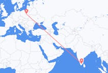 Flights from Madurai to Warsaw