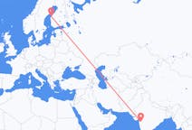 Flights from Nashik, India to Vaasa, Finland