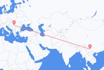 Flyreiser fra Kunming, til Timișoara