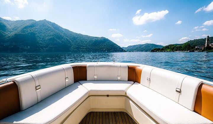 1H Private Cruise Lake Como Tender Yacht Invictus 5 pax