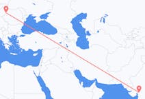 Flyrejser fra Vadodara, Indien til Oradea, Rumænien