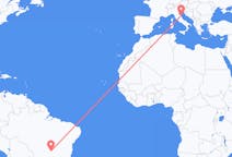 Flights from Goiânia to Ancona