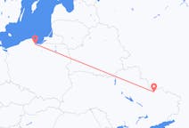 Flyreiser fra Gdansk, Polen til Kharkiv, Ukraina