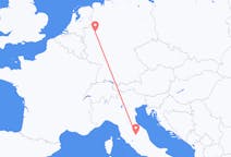Flyrejser fra Perugia, Italien til Dortmund, Tyskland