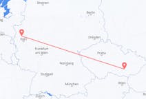 Vluchten van Brno, Tsjechië naar Duesseldorf, Duitsland